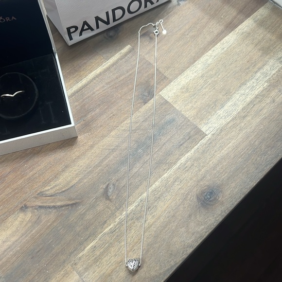 Pandora Necklace with Wishbone Ring - Picture 3 of 3